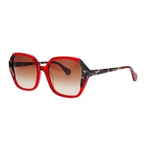 New! Woow SUPER SKY 2 9105 Stylish Red Sunglasses, Authentic